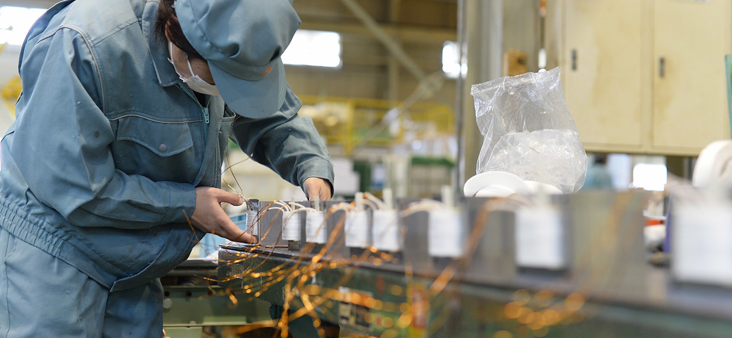 ㈱協電カットコア製作所制作風景