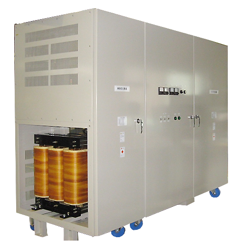 三相スライド変圧器盤写真